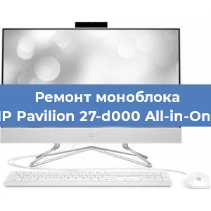 Замена кулера на моноблоке HP Pavilion 27-d000 All-in-One в Ижевске